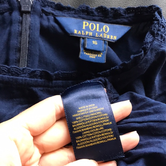 Coastal Cottage Eyelet Boho Western Fit Flare Lace Embroidered Casual Overlay - Picture 6 of 8